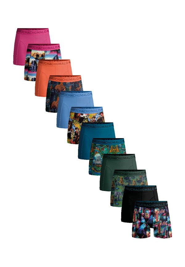 12-PACK PRINT SOLID - Boxerbriefs