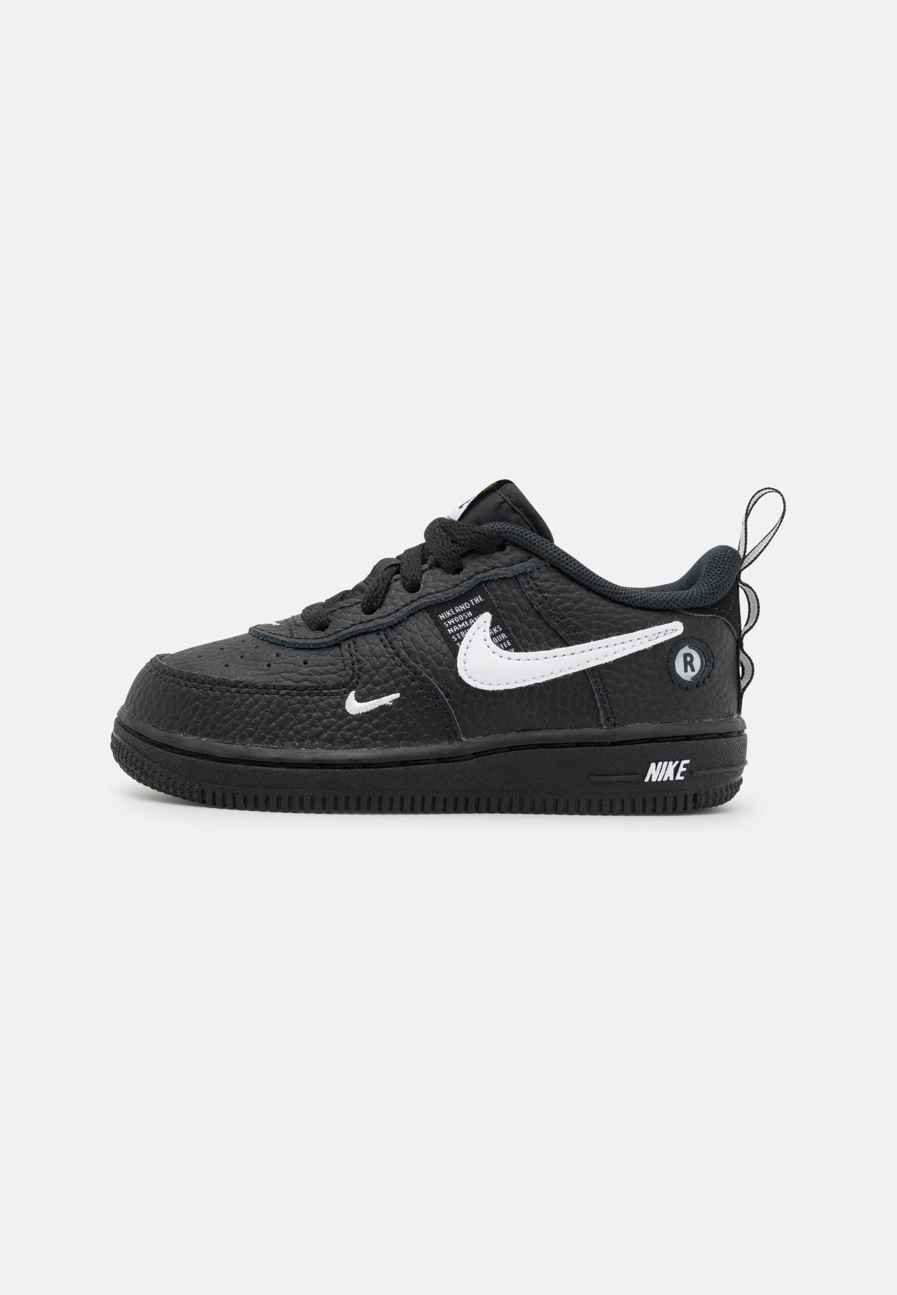 Artes literarias pago audición Nike Sportswear FORCE 1 LV8 UTILITY UNISEX - Zapatillas - black/white/tour  yellow/negro - Zalando.es