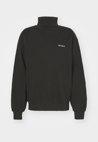 Carhartt WIP SCRIPT MOCKNECK - Melegítőfelső - black