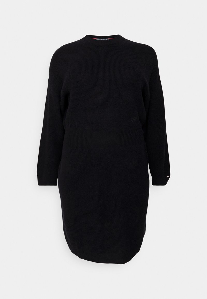Tommy Hilfiger Curve Gebreide jurk zwart
