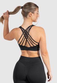 Smilodox SPORT BH ADVANCE PRO - Sujetadores deportivos con sujeción ligera - schwarz