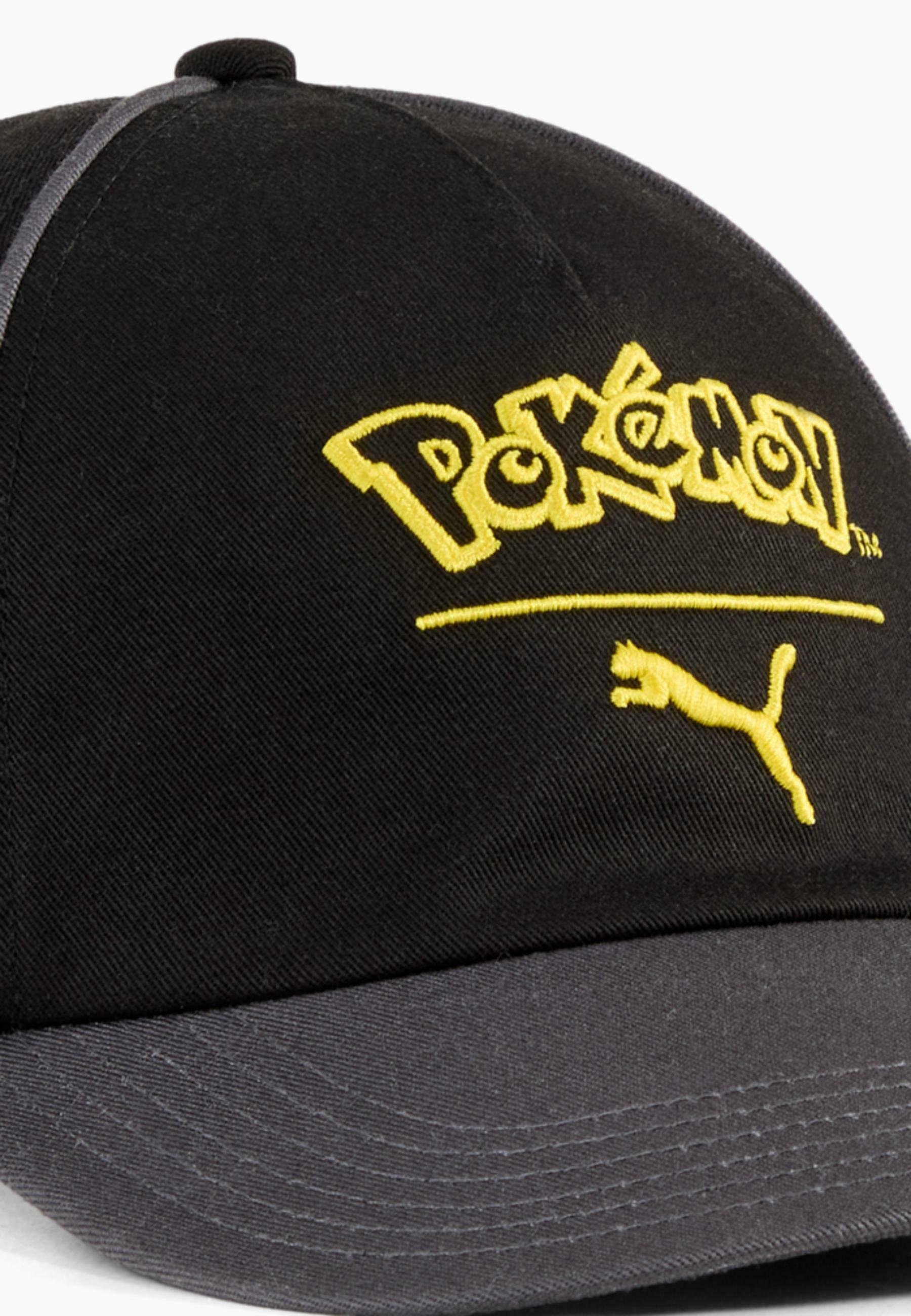 Puma PUMA X POKÉMON DAD CAP UNISEX - Cap - black-strong gray