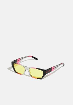 AGENT UNISEX - Sunglasses - gray/red/black