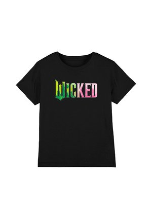 Universal Studios, WICKED PINK AND GREEN LOGO UNISEX - T-Shirt print - black