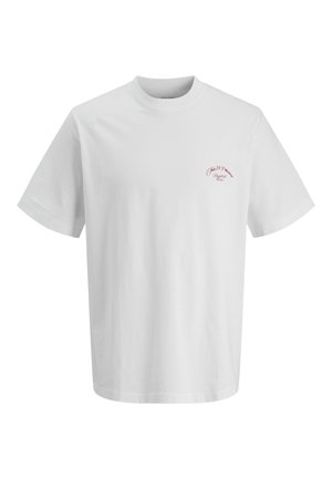 Jack & Jones, JORMONTAUK TEE - T-shirt imprimé - bright white