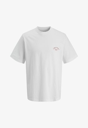 Jack & Jones, JORMONTAUK TEE - T-shirt imprimé - bright white