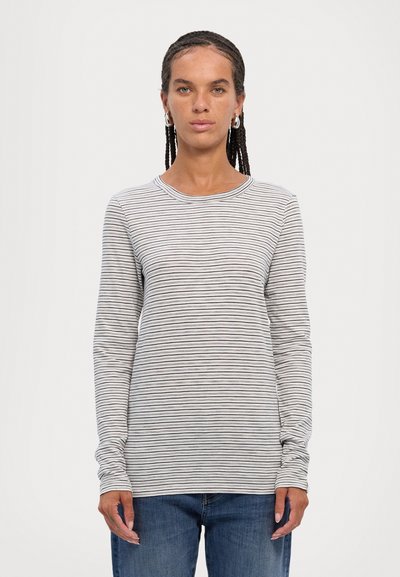 rag & bone THE SLUB TEE - Langærmet T-shirt - white