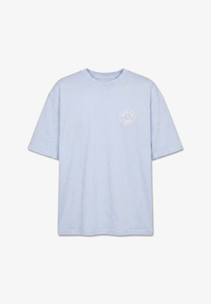 Pegador, CABERRY OVERSIZED TEE - T-shirt imprimé - washed ocean blue