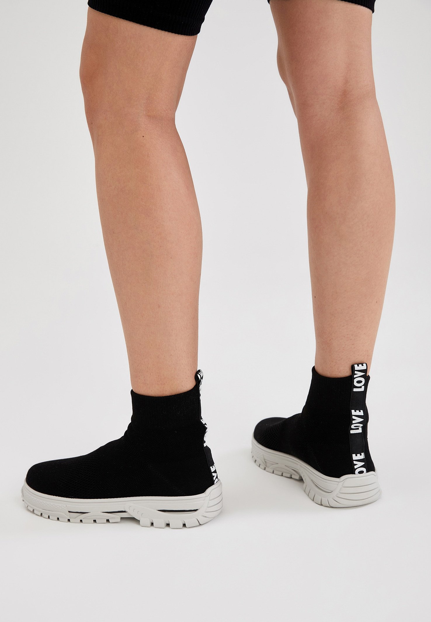 DeFacto Sneakers alte - black/nero - Zalando.it