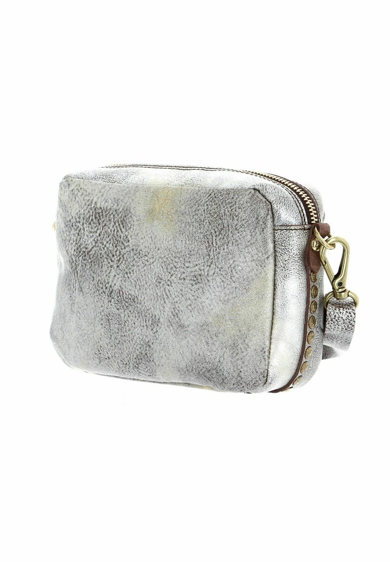 Damen Handtaschen | Campomaggi BOWLING Umhängetasche platino/silberfarben - ON95577 Damen Handtaschen | Campomaggi BOWLING Umhängetasche platino/silberfarben - ON95577