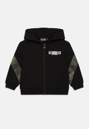 UNISEX - Tröja med dragkedja - black