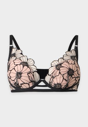 Chantelle, LUSH PLUNGE  - Σουτιέν με μπανέλα - black/soft pink