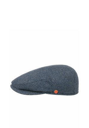 Mayser, MERLINO ZIGZAG FLATCAP MIT OHRENKLAPPEN - Beanie - dunkelblau
