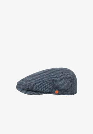 Mayser, MERLINO ZIGZAG FLATCAP MIT OHRENKLAPPEN - Beanie - dunkelblau