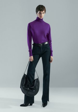 ROLLKRAGEN MIT LANGEN ÄRMELN - Jumper - lilac