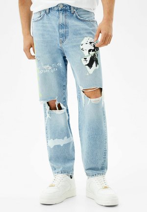 Jeans a sigaretta - light blue denim