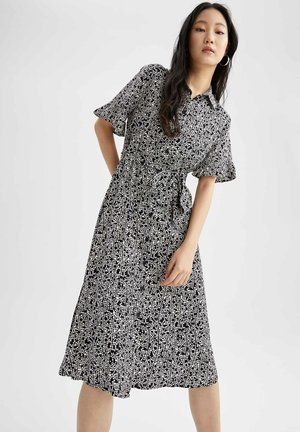Shirt dress - black