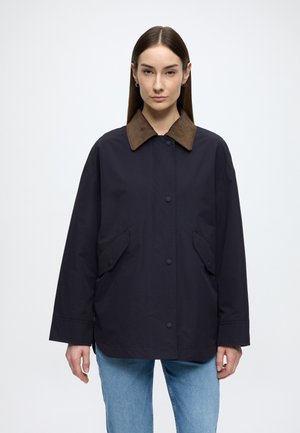 WOVEN OUTDOOR COATS, COTTON SHORT PARKA, BARN JACKET - Parka - blue depths