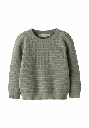 REGULAR FIT - Strickpullover - seagrass
