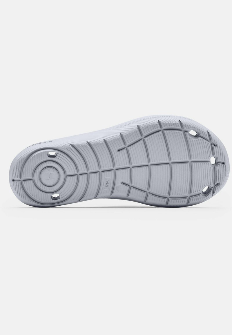 Kinder Riemchensandalen | Under Armour LOCKER Pantolette flach grey/grau - NA16144 Kinder Riemchensandalen | Under Armour LOCKER Pantolette flach grey/grau - NA16144
