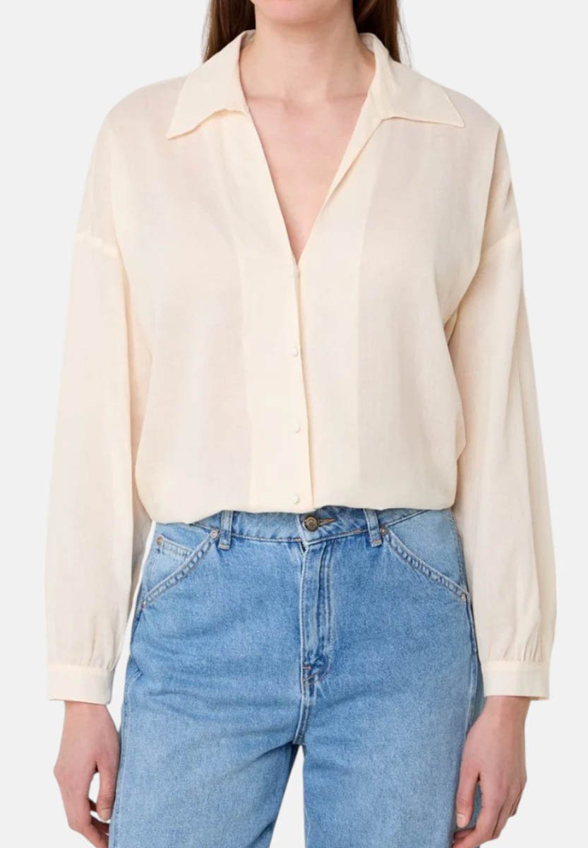 Pennyblack Camicia avorio/bianco