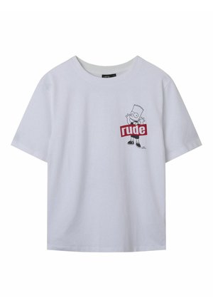 SIMPSONS - Camiseta estampada - bright white