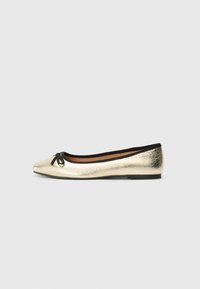 Unselected, gold-coloured/black