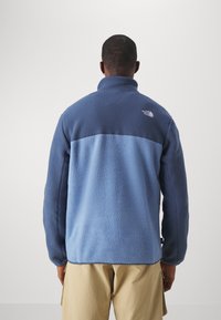 The North Face M YUMIORI 1/4 ZIP - Vesta od flisa - indigo stone/shady blue