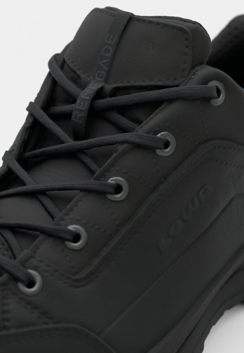 Chaussures De Randonnée Lowa Renegade II GTX LO TF - Noir - Gore-Tex - Cuir Pleine Fleur