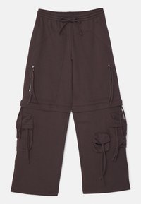 MODULAR - Cargo trousers - charcoal