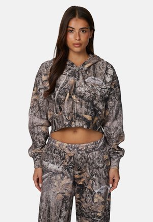 Good For Nothing Felpa con zip - brown