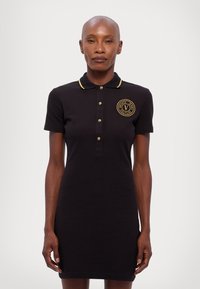 Versace Jeans Couture Rochie tip cămașă - black/gold