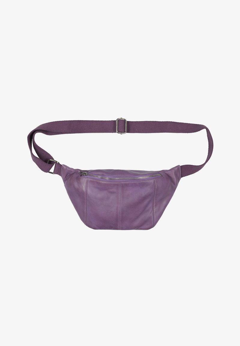 ORCHID FREESIA Bum bag lavender shiny silver - Main Image