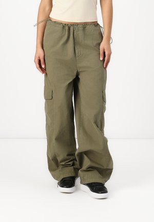 HABANI - Armijas stila bikses - open green