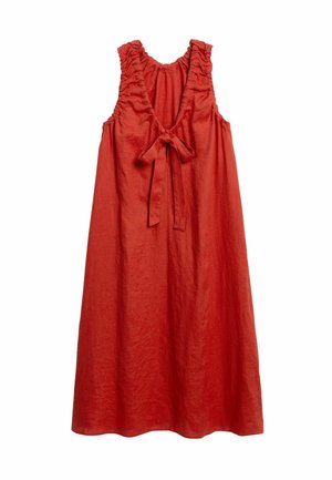 kay/day, DRESS WITH TIE DETAIL - Robe de jour - red