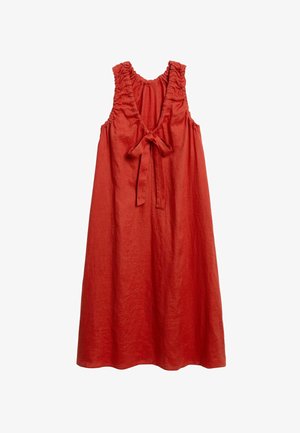 kay/day, DRESS WITH TIE DETAIL - Robe de jour - red