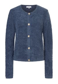 KUSCHELIGE LANGARMS - Strickjacke - blue cloud melange
