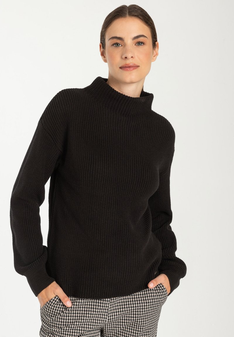 More & More Strickpullover - schwarz
