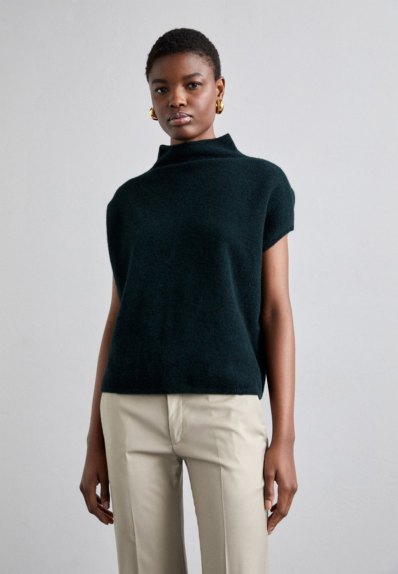 Filippa K - XIMENA - T-Shirt basic - forest green, Vergrößern