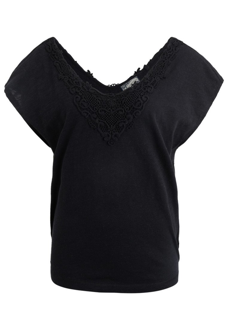 dreimaster T-shirt print zwart