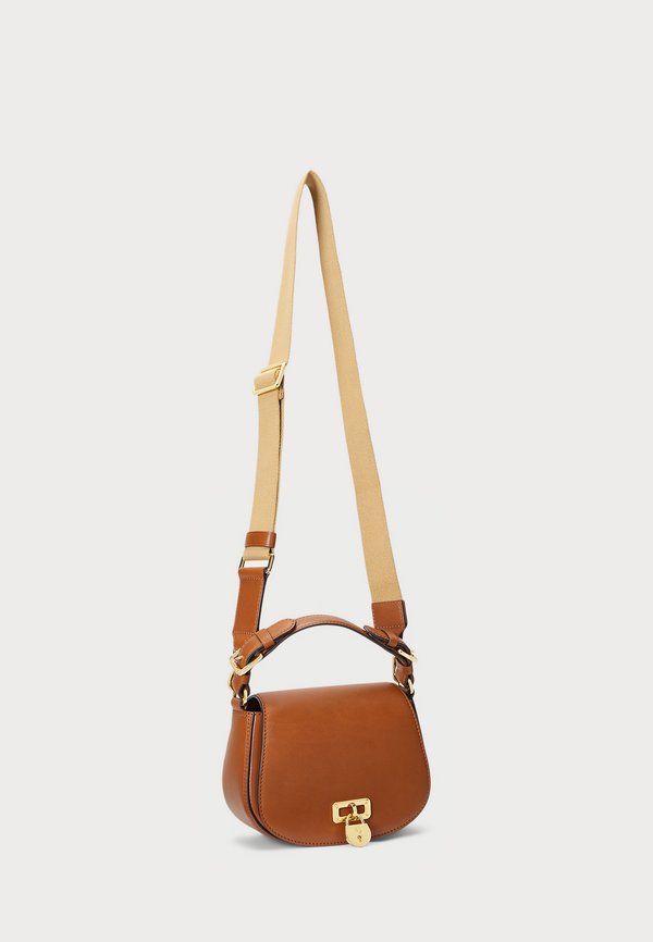 LEATHER MEDIUM TANNER CROSSBODY BAG - Handbag - tan3