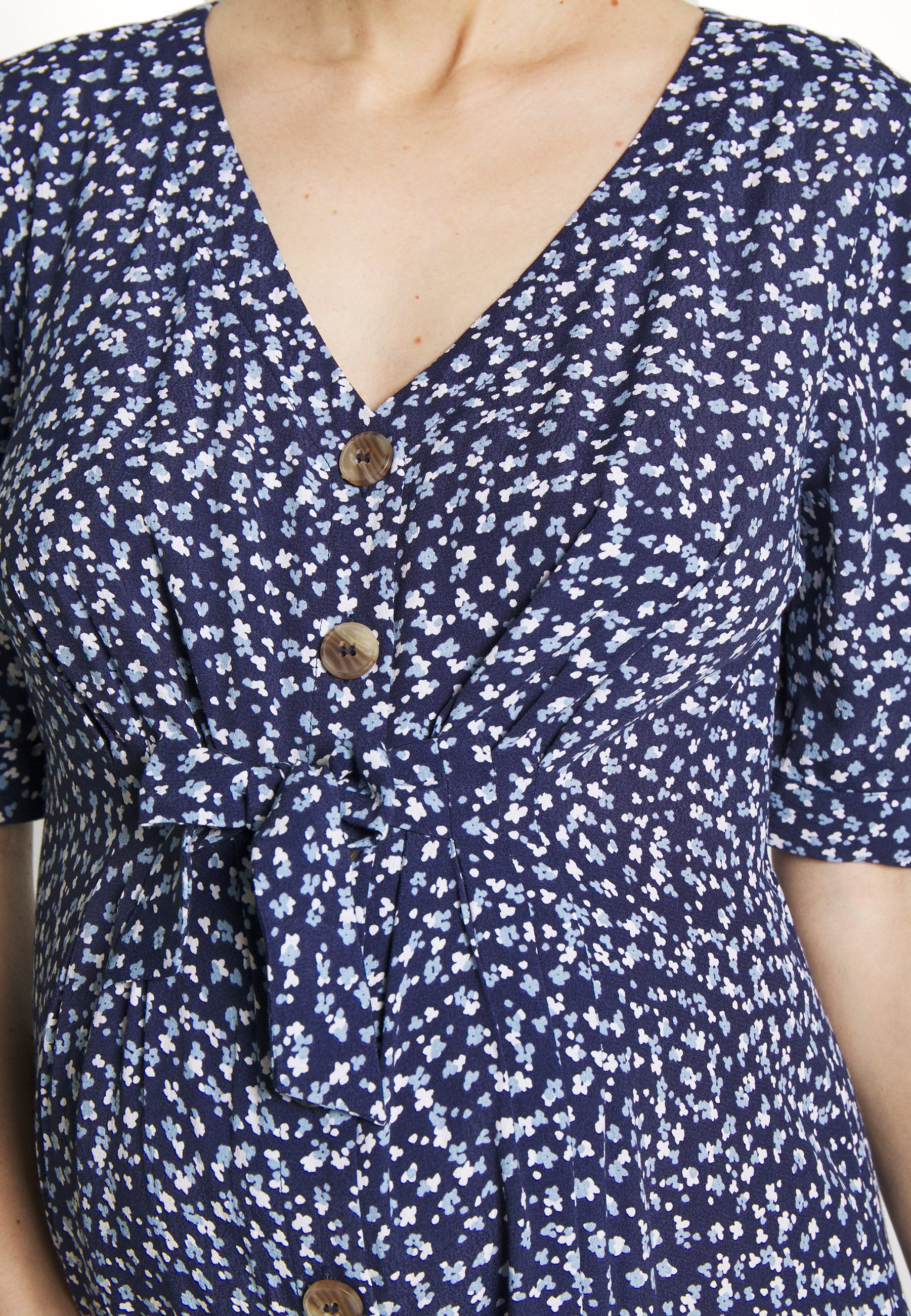 Seraphine BEA MIDI TUCK TIE DRESS Jerseykjole navy Seraphine BEA MIDI TUCK TIE DRESS - Jerseykjole - navy floral