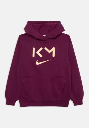 KYLIAN CLUB HOODY UNISEX - Hoodie - bordeaux/orange pulse