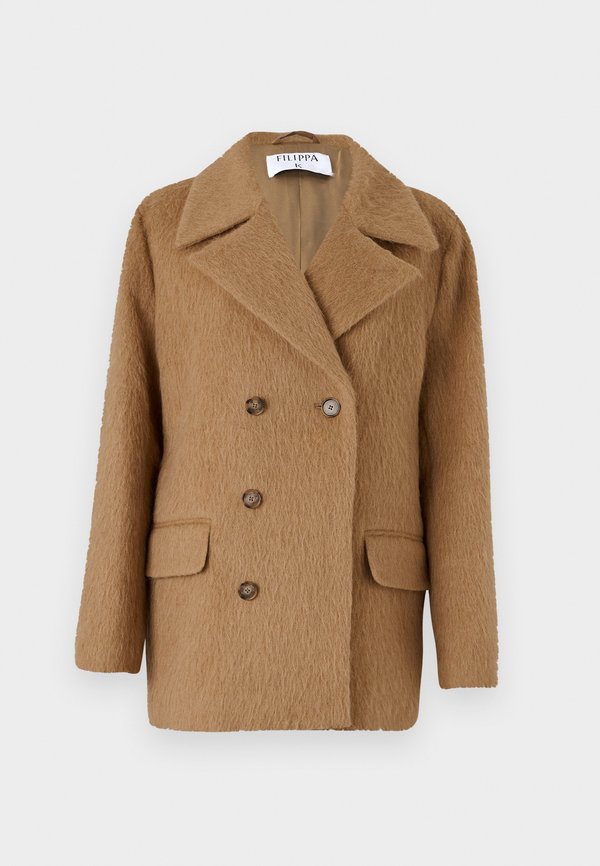 Short coat - dark beige4