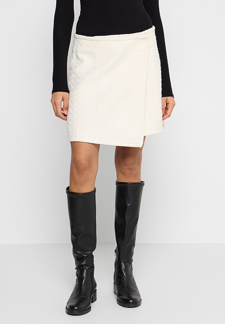 Proenza Schouler White Label Wikkelrok crème