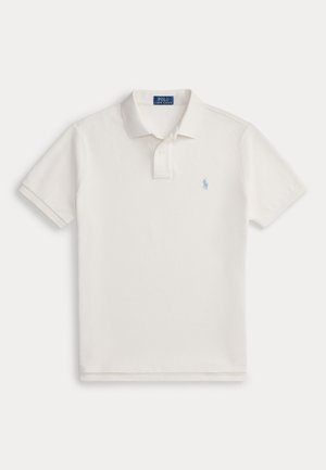 THE ICONIC MESH POLO SHIRT - Polo - antique cream/c7114