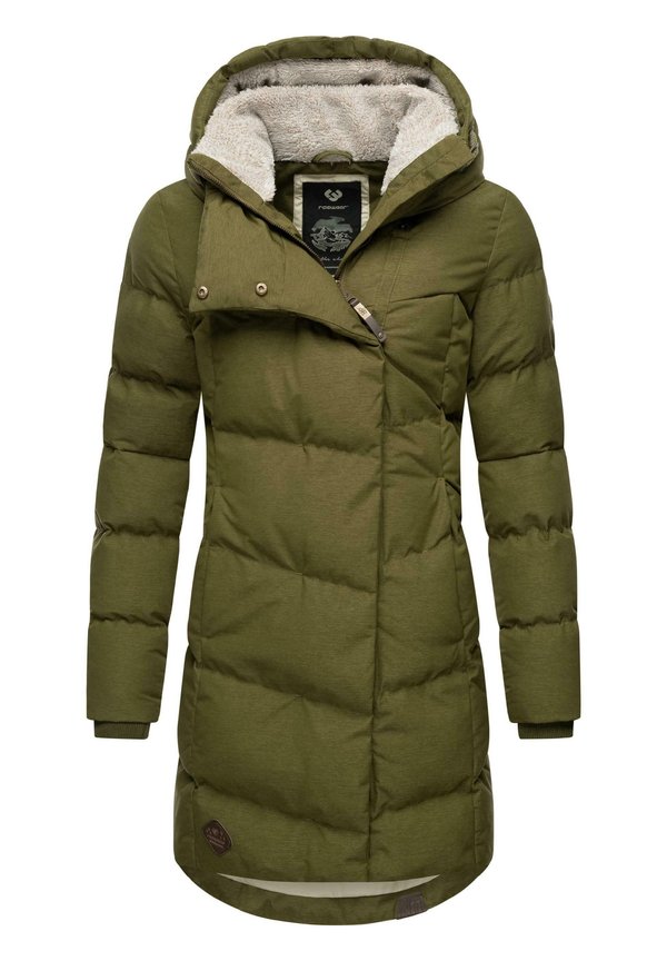 PAVLA - Wintermantel - light olive