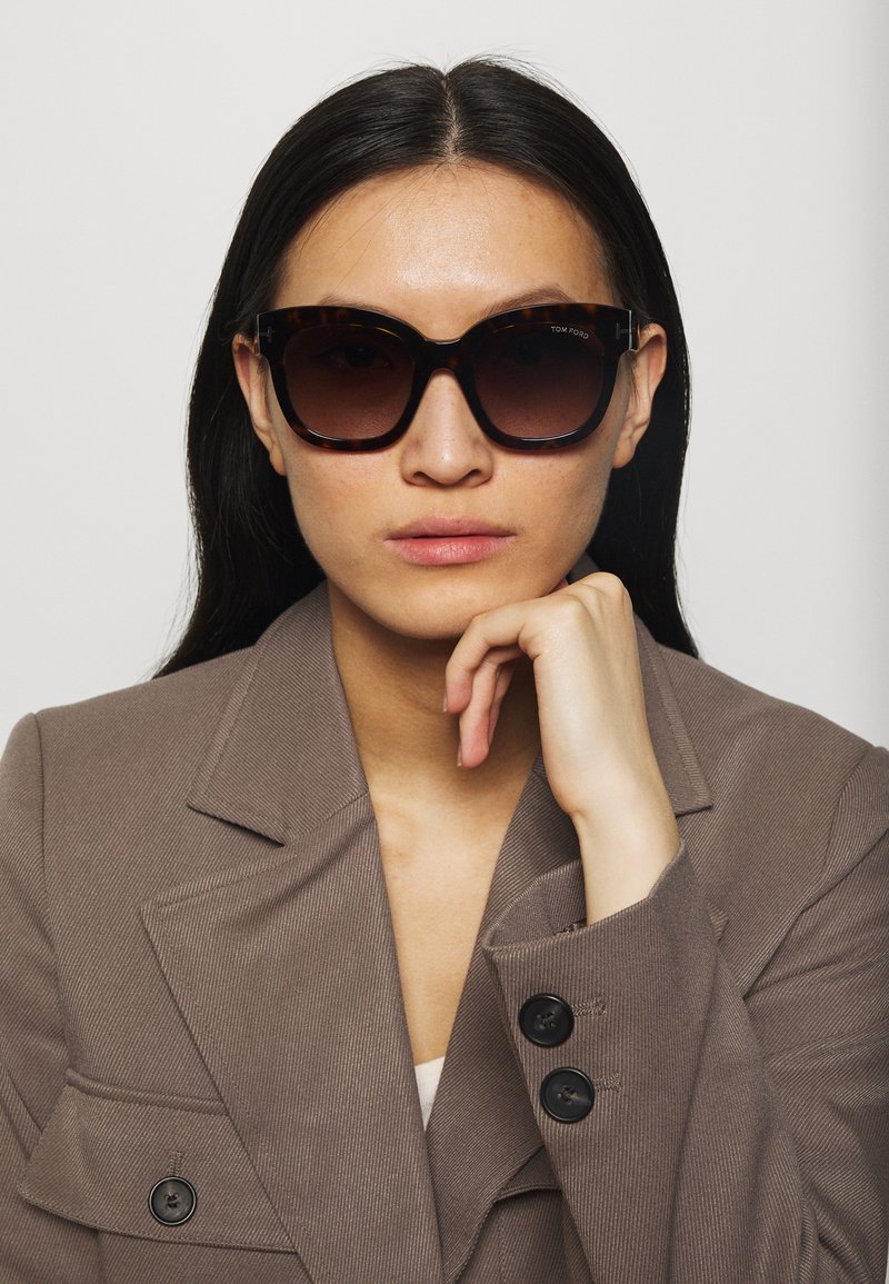 Tom Ford de soleil dark havana/gradient bordeaux/marron ZALANDO.FR