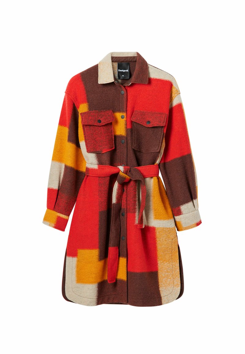 Desigual Mantel oranje Desigual Mantel oranje