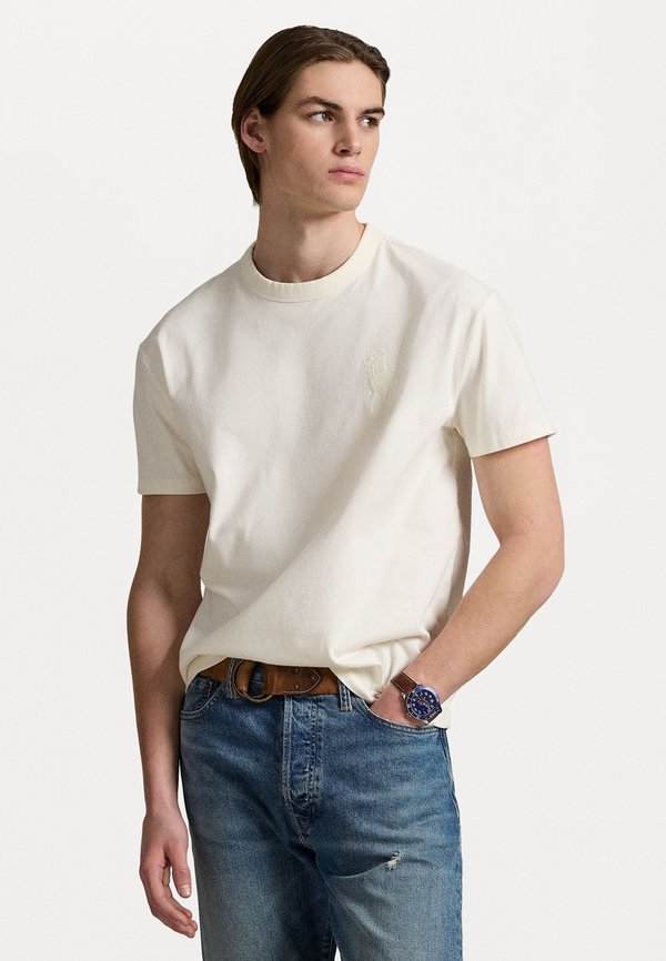 SHORT SLEEVE - Basic T-shirt - cream